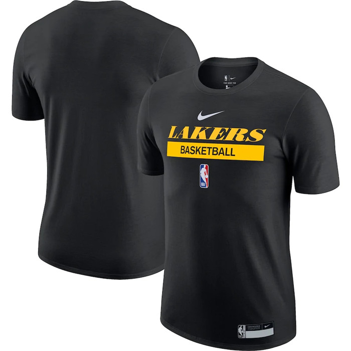 Men's Los Angeles Lakers Black 2022/23 Legend On-Court Practice Performance T-Shirt